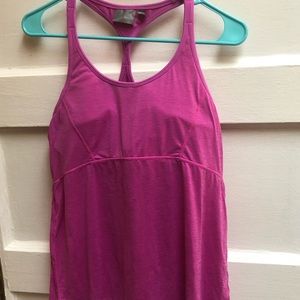Pink workout tank